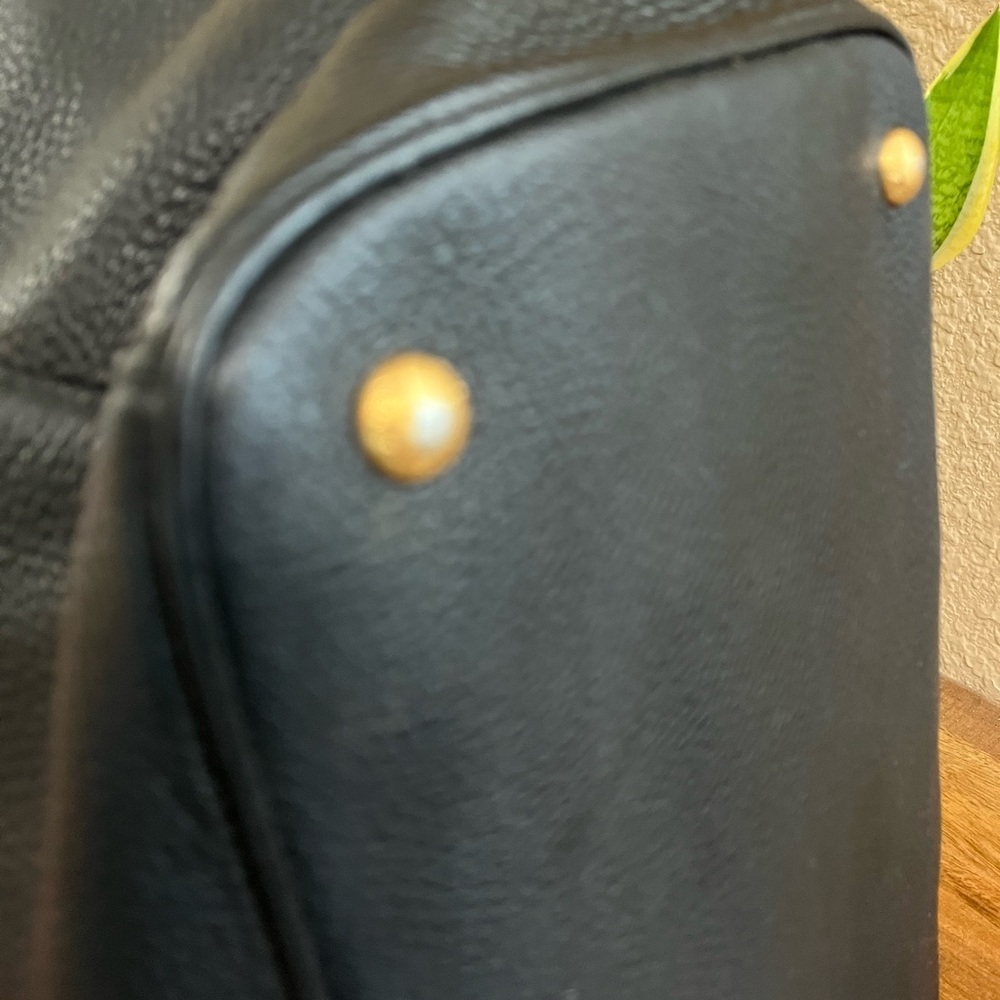 Prada Black Leather Tote Bag - Picture 6 of 15